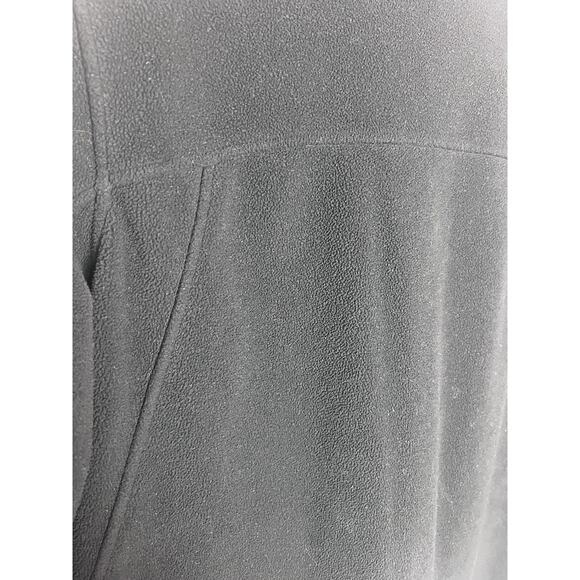 Lands' End Women's Black Full Zip Fleece Jacket Polartec Size 14-16 Warm Soft - Picture 8 of 8